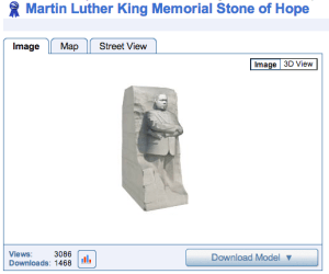 MLK Memorial Sketchup